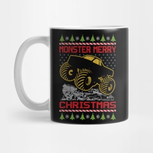 MONSTER MERRY CHRISTMAS Mug